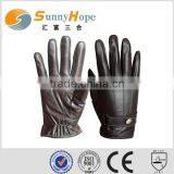 Sunnyhope Fashion Winter Gloves Leather,goat Skin Touch Gloves thumbnail-1