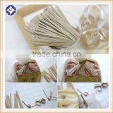 Customized Bread Bag Kraft Tape Paper Twist Tie thumbnail-2