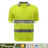 100% Cotton Fabric High Visibility Polo Shirt thumbnail-2