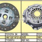 Clutch for Toyota 3k TYD057U TYC508