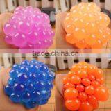 Squishy Color Changing Mesh Stress Ball Grape Stress BallBead Rubber Vent Hand Wrist Toy Mesh thumbnail-1