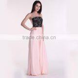 Long Chiffon New Style Western Party Wear Woman Off The Shoulder Best Pattern One Piece Sale Evening Dress thumbnail-2