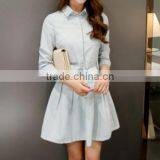 Sleeveless V Neckline Night Dress Straight Skirt With Slit thumbnail-1