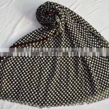 Fashion Top Popular Ladies Printed Dot Acrylic Mixed Cashmere Shawl for Winter thumbnail-4