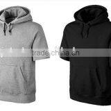 Mens Womens Hip Hop Hooded Fleece Basketball 100% Cotton Sets Sport Fleece Autumn Winter Short Sleeves Custom Fleece thumbnail-2