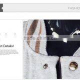 2016 Brand Men Clothing Baseball Jacket Sweatshirt College Sportswear Casual Jackets Slim Fit Fleece Jacket thumbnail-3