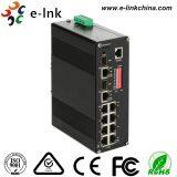 Hardened Managed 8-port 10/100Base-TX (PoE) + 2-port 10/100/1000Base-TX/SFP+1 Console Combo Ethernet Switch thumbnail-5