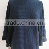 Fashion Ladies Fancy Knitted Poncho Pullover thumbnail-1
