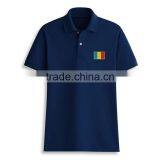 Manufacturer Wholesale Polo Customised Rubber Print Fashion Double Collar T-shirt thumbnail-2