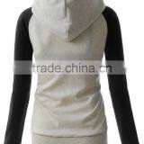 Wholesale Lady Varsity Hoodies/ Custom Woman Spring Hoody/bulk Blank Autumn Hoodies thumbnail-5