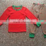 New Design Comfort Kids Red Striped Family Christmas Pajamas Baby Toddler New Year Children Pajamas thumbnail-3