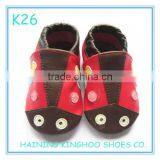 Dog Design Genuine Leather Soft Sole Kids Shoes thumbnail-1