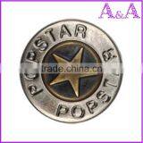 Wholesale Custom Zinc Alloy Metal Botton Jeans Button for Lady Jeans thumbnail-1