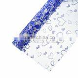 Royal Blue At Random Pattern 48cm Organza Jewelry Gift Flower Wrapping thumbnail-1