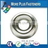 Made in Taiwan Black Countersunk Brass Finish Metric Surface Countersunk Cup Steel Stainless Steel Finishing Washer thumbnail-1
