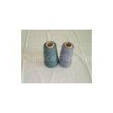 50s Virgin Colored Polyester Spun Yarn High Tenacity , No Joint