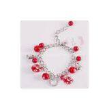 Wholesale Lampwork Link Charm Bracelet thumbnail-1