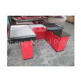 Hyper Market Custom Checkout Counter Cash Counter Table With Color Powder Coating