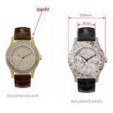 Marble Watch With Leather Strap thumbnail-1