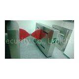 Passageway Double Wing Speed Flap Barrier Gate , Waist Height Automatic Security Tursntile