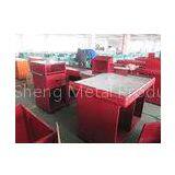 Electronic Supermarket Checkout Counter With Conveyor Belt 2600L*1200W*900Hmm