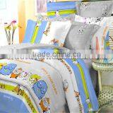 Children's Cartoon Cotton Bedding Set (SDF-2013NCT009-THSJ-BLUE) thumbnail-1