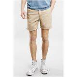 Eco-friendly Men Cotton Golf Shorts Adjustable Elastic