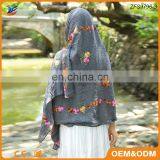 Factory OEM & ODM Service Muslim Plain Hijab thumbnail-5