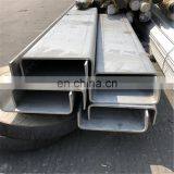 Hot Rolled Pickled Finish 304 310S 316 321 Stainless Steel Channel Bar