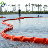 Pvc coated tarpaulin for oil spill containment boom