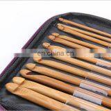 20pcs/set Bamboo Crochet Hook Set Aluminium Knitting Needles for Sweater Weave Tools thumbnail-3