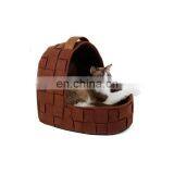 Nature Felt Pet House Igloo Cat Cave Winter Warm Dog House thumbnail-3