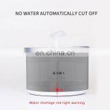Manufacturer Wholesale Automatic Battery Filter Drinking LED Round Cat Water Fountain thumbnail-5