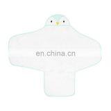 3D Animal Design Soft Baby Wearable Hooded Towel Cute Hooded Bath Towel for Baby thumbnail-2