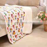 Custom Cartoon Design Soft Minky Sherpa Throw Bed Sofa Blanket thumbnail-3