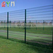 High Security Powder Coated Metal Double Wire Mesh Fence Panel thumbnail-1