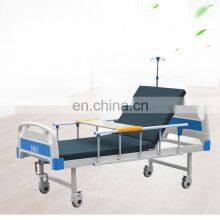 HOT Manual Hospital Care Bed Single Economic Crank Handle Medical Bed thumbnail-3