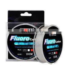 2021 Nylon Fishing Line 100m White&Pink Strong Pull Power Line Fluorocarbon Fishing Line