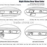 Small Rear View Camera Night Vision Waterproof Small Car Reverse Parking Camera Shockproof Anti Fog Electronic Scale thumbnail-2