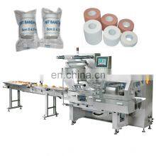 High Quality medical grade automatic bandage horizontal pillow packaging machine for swab/filter/glove