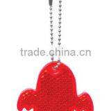 Hard Reflector Safety Keychian