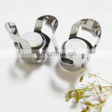 Customisable Wedding Fresh Engraved Italian Personalized Metal Bottle Stainless Steel Custom Wine Stopper thumbnail-1