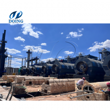 10-100TPD Municipal Solid Waste Recycling to Fuel Pyrolysis Plant Pyrolysis Reactor Production System thumbnail-3