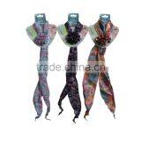 High Quality Customizable Digtial Printed Silk Scarf Fashionable