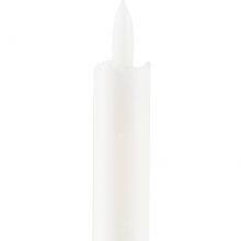 High Quality 6 Pieces 3D Moving Wick Flickering Flameless Ivory Taper Led Candles With Remote Control thumbnail-3
