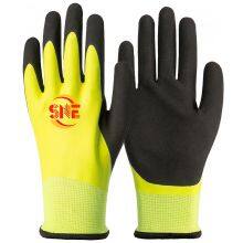 Snellsafety Cashmere Camping Fishing Latex Foam Winter Work Safety Glove