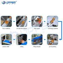 Automatic Butter Filling and Nitrogen Filing Flow Packing Machine for Sandwich Bread Hamburger thumbnail-3