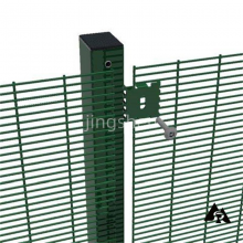 358 Black Metal Wire Mesh Dense Border Security Airport Anti-Climb Fence, Plastic Impregnated, Factory Direct Sales thumbnail-5