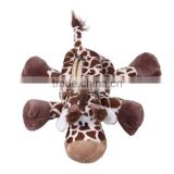 animal shape plush pencil case, plush toy pencil case, giraffe pencil case