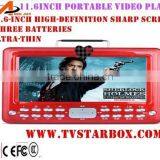 10'' Portable Video Speaker All Formats Video Player and DVD Player thumbnail-5